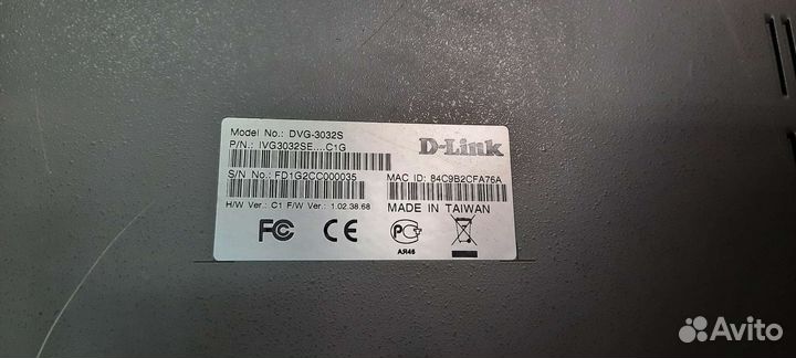 D-Link dvg-3030s