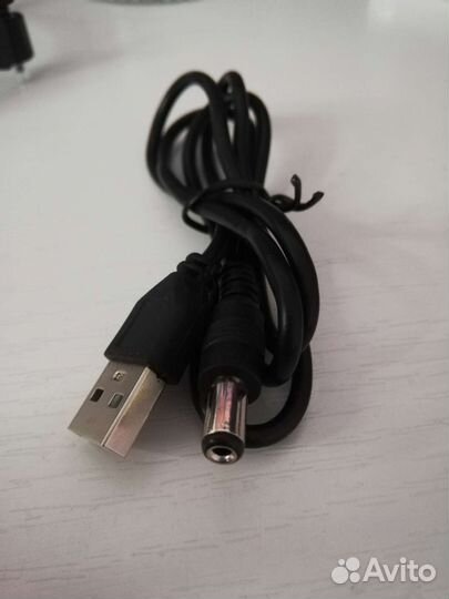 Кабель питания USB/DC 5,5 мм, 2,1*3,5 мм