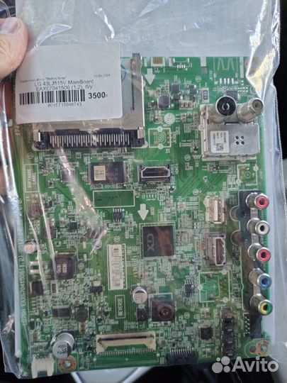 Телевизор LG 43LJ515V MainBoard EAX67041506