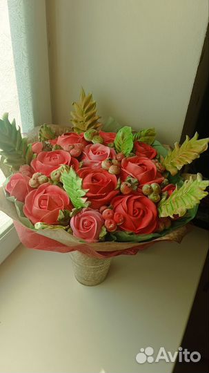 Букет из зефира