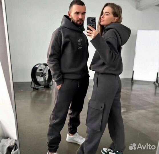 Флисовый парный костюм