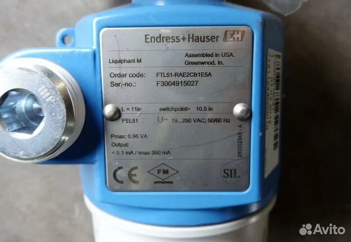 Приборы Endress Hauser / лот gslti 16519