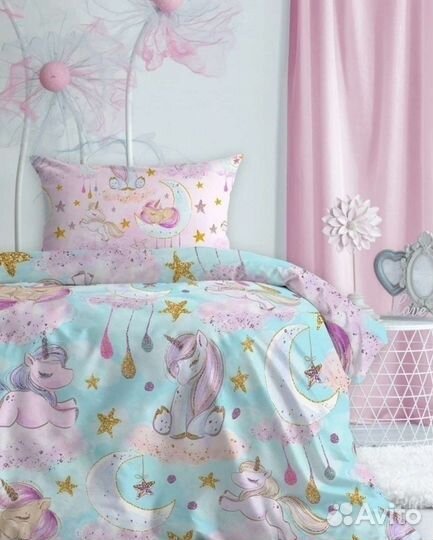 Шторы для девочки в детскую