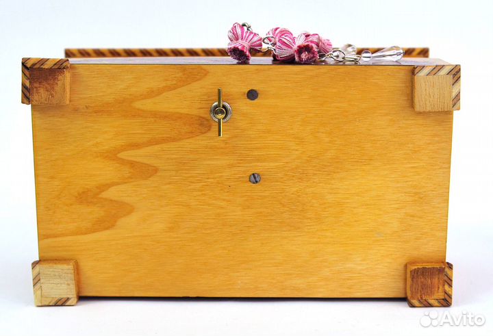 Редкая Музыкальная Шкатулка с Двумя Балеринами