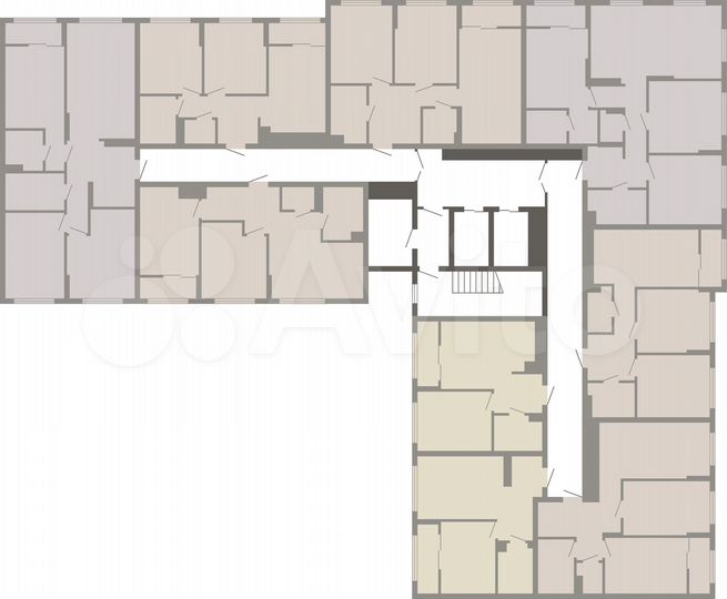 2-к. квартира, 58,9 м², 10/17 эт.