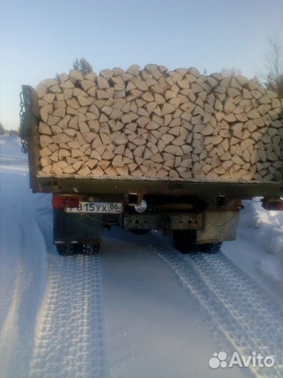 Дрова колотые