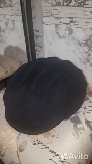 Кепка женская осень, весна, 100пух кролик