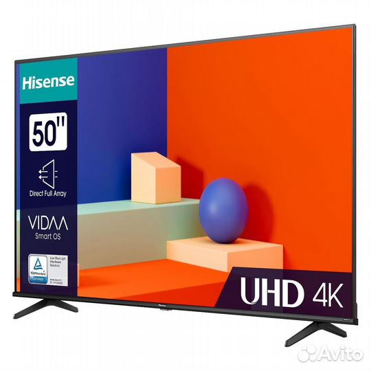 Новый Телевизор Hisense 50A6K 4К 126см