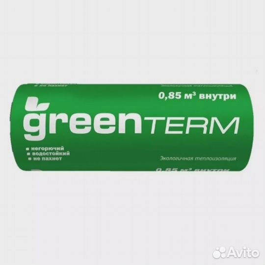 Минвата knauf «greenterm» 1220х6970х50 мм (17 м²/0