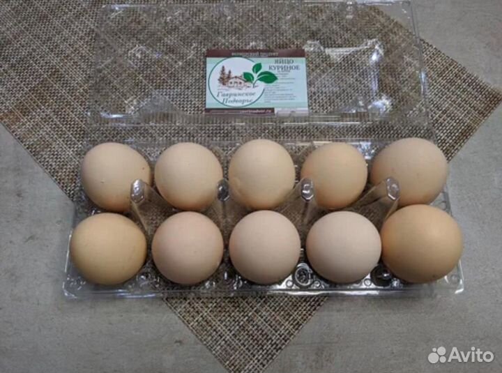 Яйцо куриное фермерское