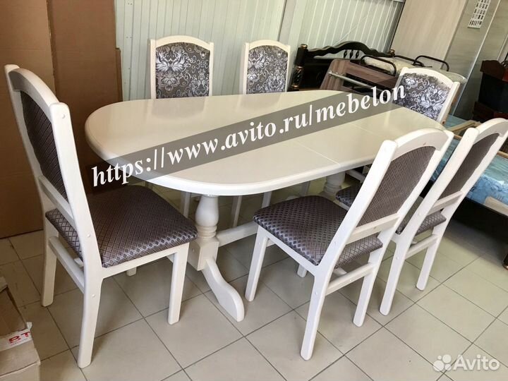 Стулья белые, бежевые, вишня