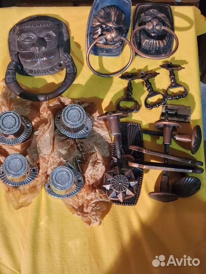 Дверные ручки старинные СССР ретро винтаж