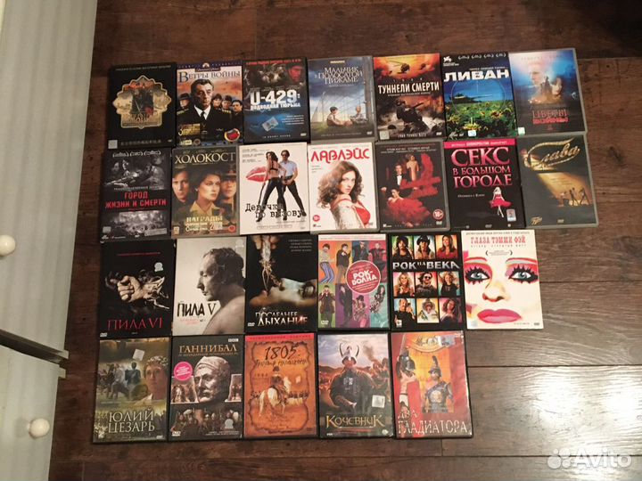 Коллекция лицен. двд дисков 220 шт все сразу