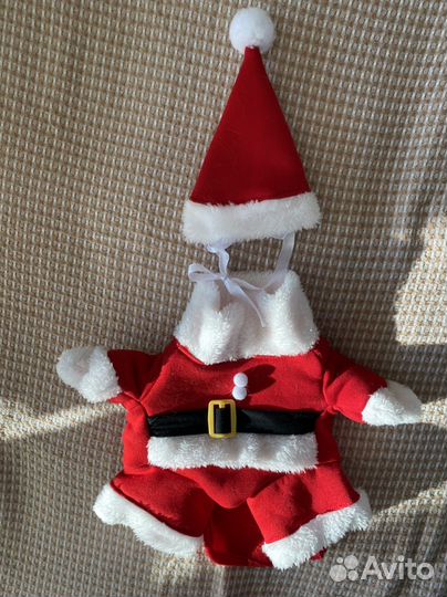 Новогодний костюм для кошки