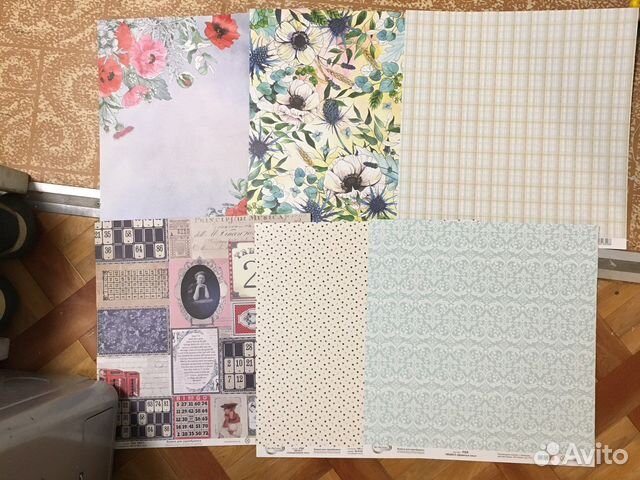 Бумага для скрапбукинга 30,5*30,5