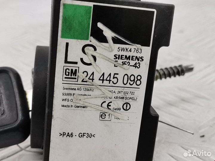 Замок зажигания для Opel Zafira A 93172805