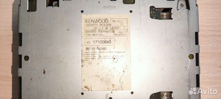 Автомагнитола Kenwood RX-370
