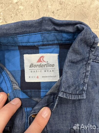 Рубашка новая borderline