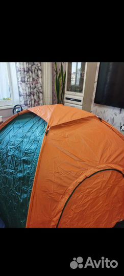 Палатка быстросборная новая 4х местная