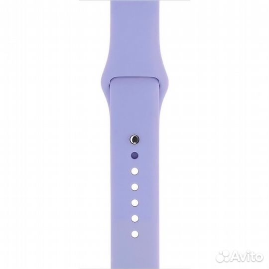 Спортивный ремешок Apple Watch 38/40/41 светло-сир