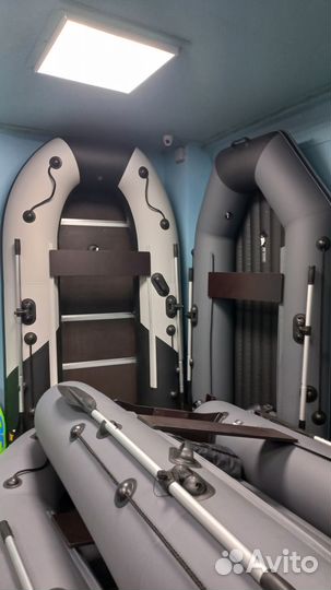 Лодка пвх аква 2800 скк слань-книжка киль Новые