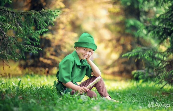 Костюм лесного эльфа для мальчика 5-7 лет