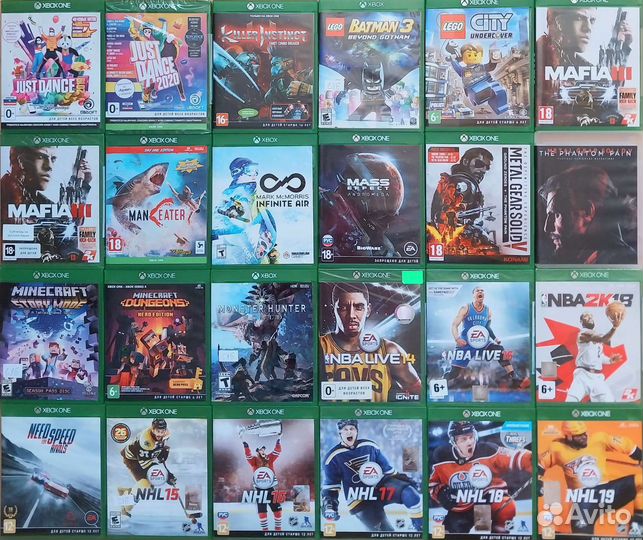 Игры на Xbox One/S/X Nintendo Switch Microsoft ван