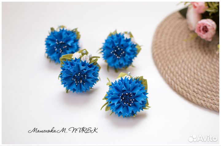 Резинка для волос, зажимы для волос