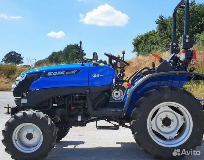 Мини-трактор SOLIS 26 Xtra 1.2 Mit 4x4 6+2, 2023