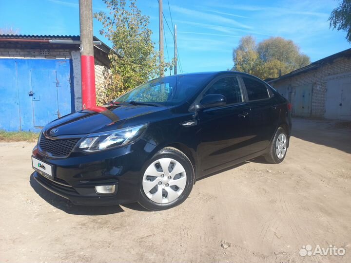 Kia Rio 1.6 МТ, 2016, 115 000 км