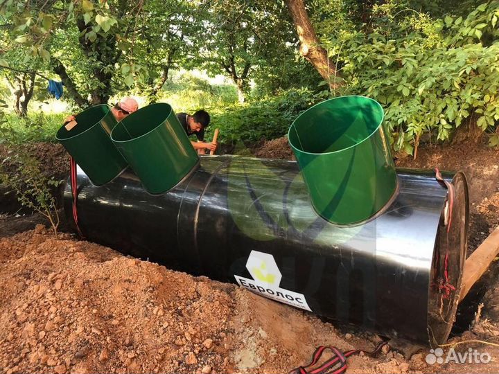 Установка септика под ключ