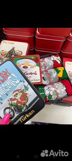 Новогодние носочки