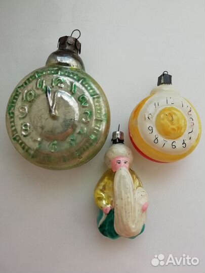 Елочные игрушки СССР