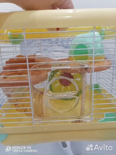 Клетка для хомяка + переноска