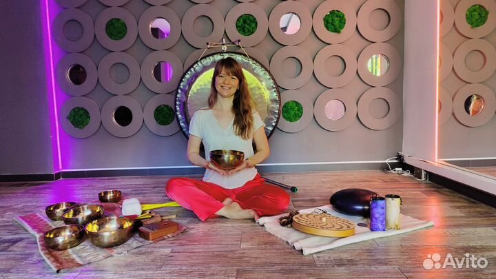 Звуковая медитация с гонгом