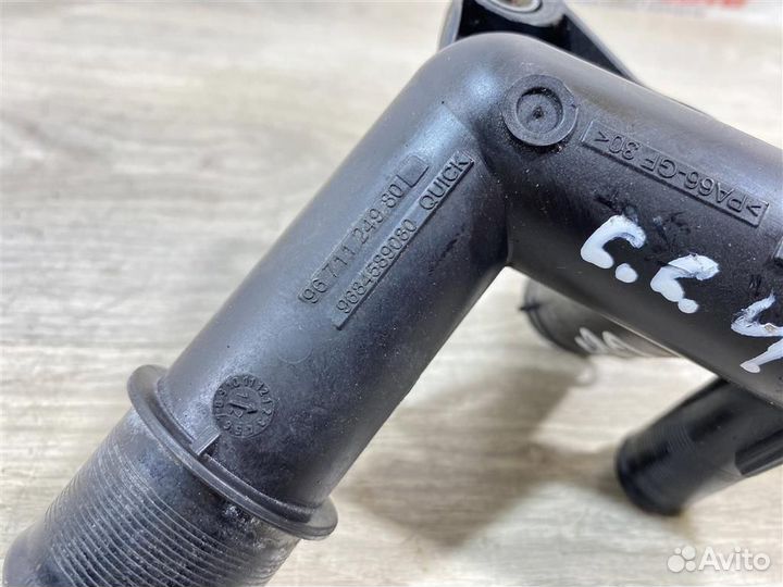 Фланец системы охлаждения Ситроен С4 Б7