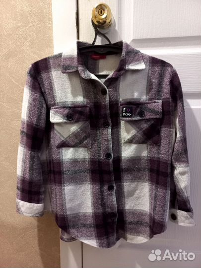 Рубашка для девочки 140