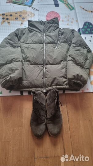 Вещи женские и пакет вещей