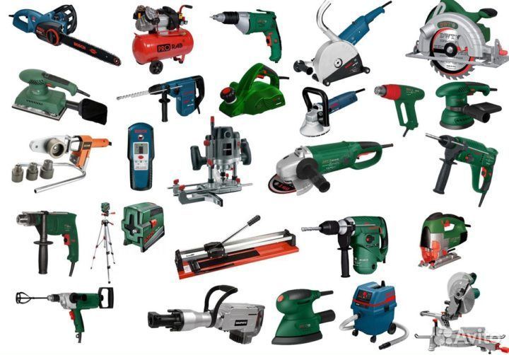 Ремонт электроинструмента садовой техники бытовой