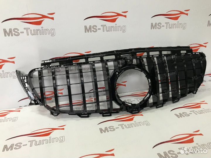 Решетка GT Mercedes E W213 черная