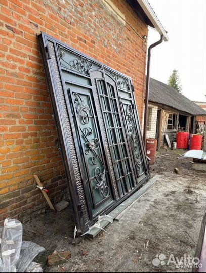 Ворота кованые