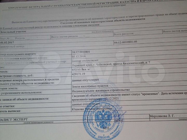 Участок 6,5 сот. (ИЖС)