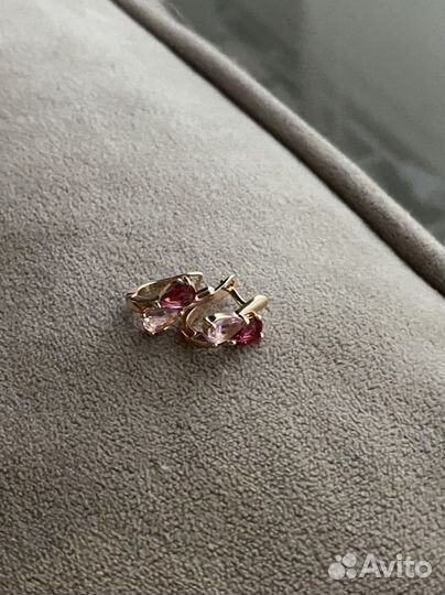 Серьги из медицинского сплава