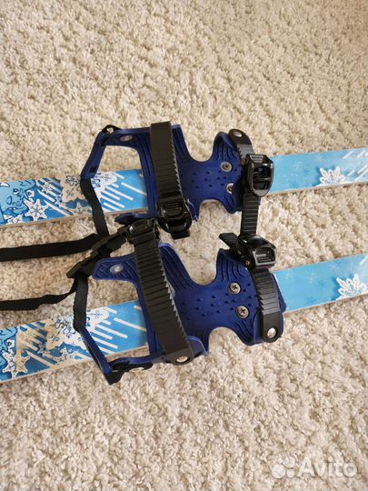 Детские беговые лыжи zubrik 130см