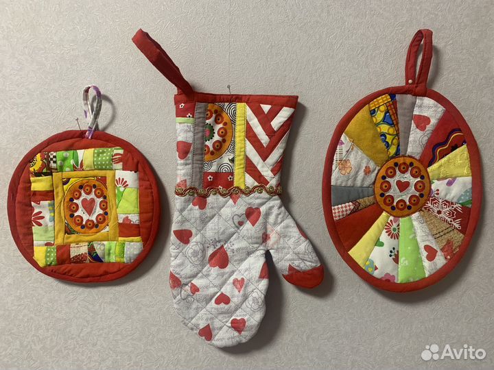 Набор прихваток и рукавица