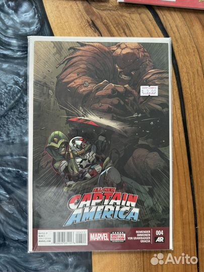 Комиксы на английском Captain America