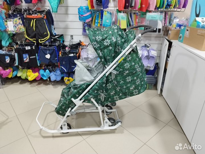 Санки коляска ника Умка 3-1