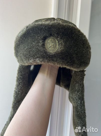 Шапка ушанка военная