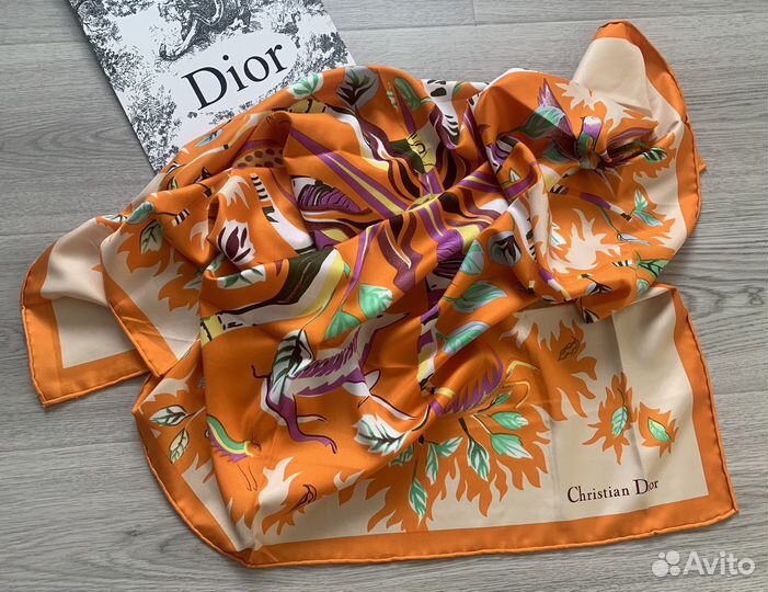 Платок Dor 90х90см шелк ручн обр края