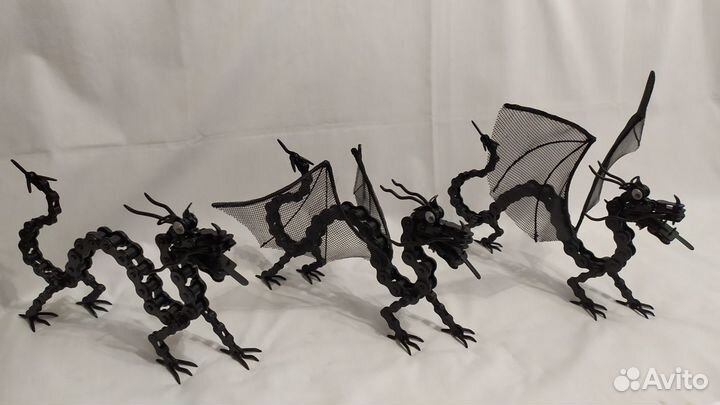 Дракон из цепи